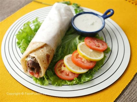 Beef Reshmi Kabab Paratha Roll – Food Fusion