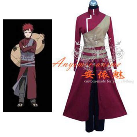 US$ 138.90 - Naruto Gaara Outfit Jacket Coat Cosplay Costume Tailor-Made[G266] - www.fondcosplay.com