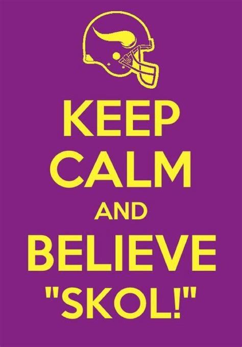 SKOL Vikings! | Minnesota vikings football, Minnesota vikings, Vikings football