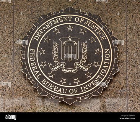 FBI seal Stock Photo - Alamy