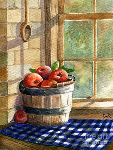 Apple Harvest Painting by Marilyn Smith