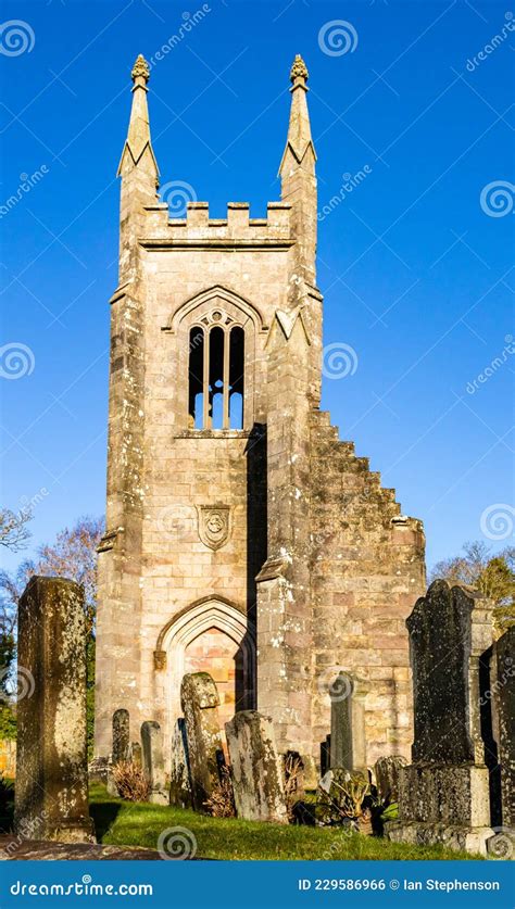 The Old Cardross Parish Church, a Memorial To the Cardross Blitz Editorial Photo - Image of ...