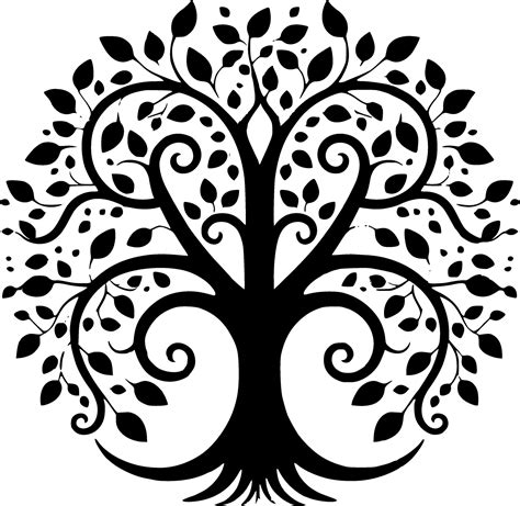 Tree - Minimalist and Flat Logo - Vector illustration 28002936 Vector Art at Vecteezy