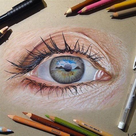 Lil Psycho ••• | Eye art, Eye illustration, Eye drawing