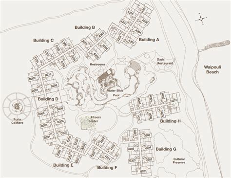 Waipouli Beach Resort Map | Beach Map