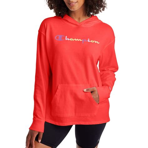 Champion - Champion Women's Middleweight Jersey Pullover Hoodie - Walmart.com - Walmart.com