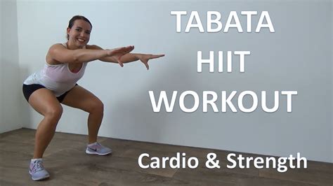 Tabata HIIT Workout – 36 Minute Intense Cardio & Strength HIIT Workout Routine At Home - YouTube