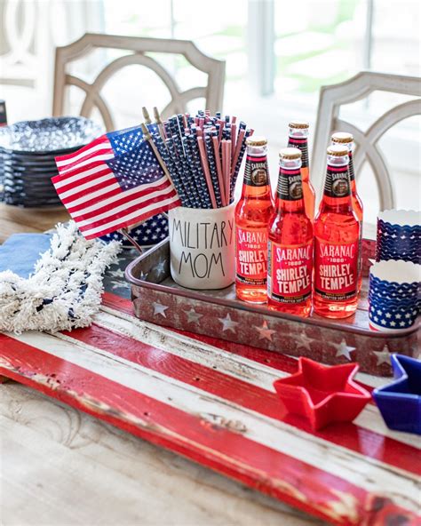 Fourth Of July Tablescape Ideas | July Fourth Party Decor