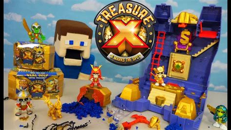 TREASURE X Kings Gold Treasure Tomb PLAYSET! Surprises at Every Turn! - YouTube