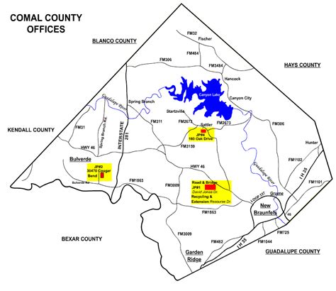 Maps-comal County, Texas 12A