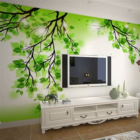 одноклассники | Bedroom wall paint, Tree wall painting, Living wall decor