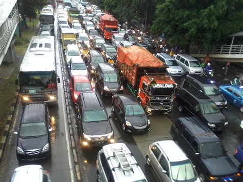 Jakarta Banjir, Traffic Macet Total