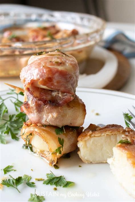 Easy Baked Bacon-Wrapped Scallops Recipe in the Oven - Sustain My Cooking Habit