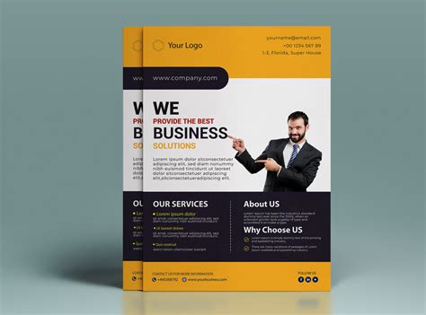 Creative business flyer by Mahin Miah on Dribbble