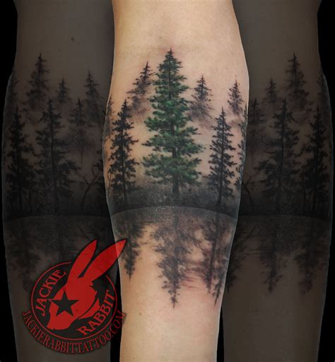 Share more than 71 pine tree tattoo on forearm latest - in.coedo.com.vn