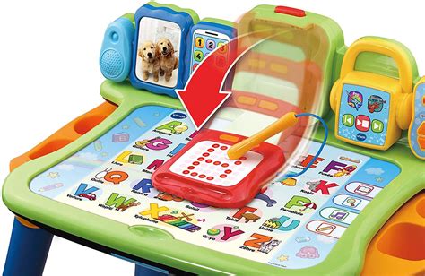 Vtech Touch & Learn Activity Desk with Easel and Chalkboard (80-195803 ...