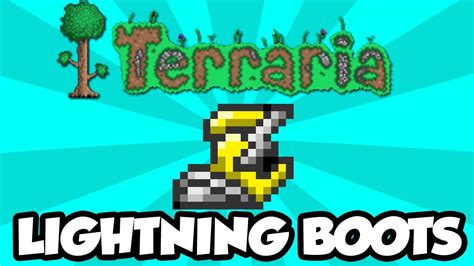 Terraria 1.2 - Lightning Boots (New Terraria 1.2 Items) - YouTube