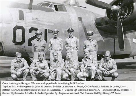 Dakota Today: *** Photo of friend's WWII B-24 Bomber Crew