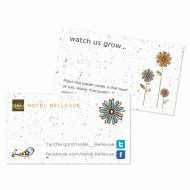 Plantable Seed Business Cards and Green Promotions | Catalog | Botanical PaperWorks | Card art ...