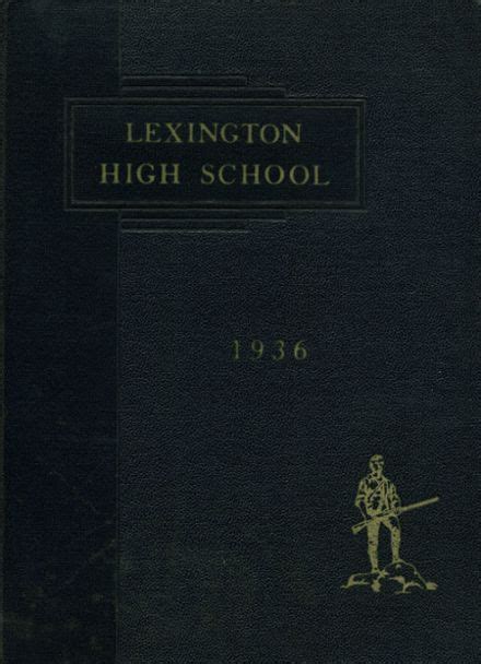 1936 Lexington High School Yearbook Online, Lexington MA - Classmates