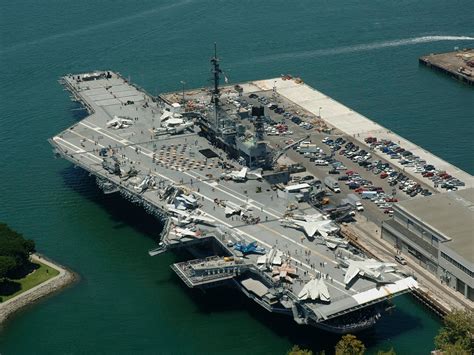 The US Navy's Five Aircraft Carrier Museum Ships