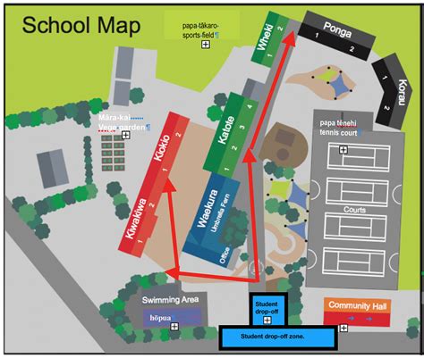 School drop off and pick-up zone. — Special update - Level 2