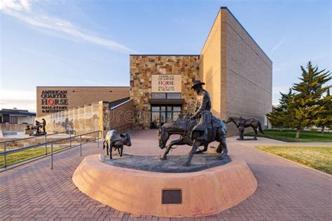 Sunset View of the American Quarter Horse Hall of Fame and Museum ...