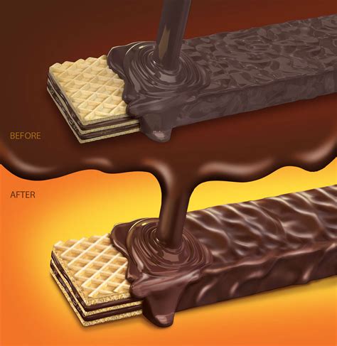 Chocolate WAFER CRUNCH on Behance