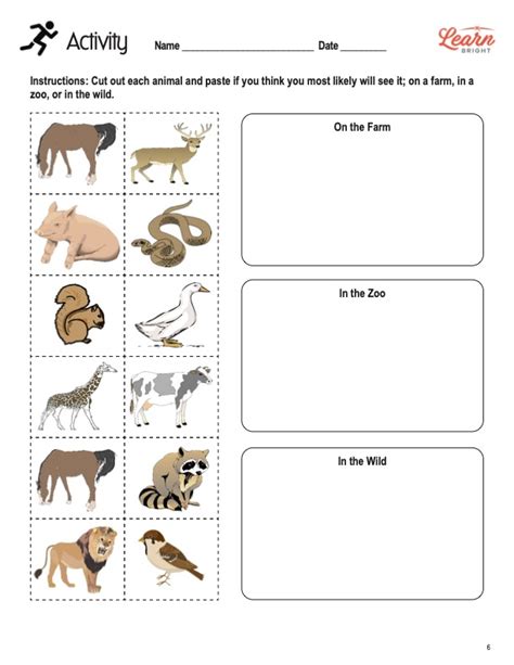 Farm Animals, Free PDF Download - Learn Bright