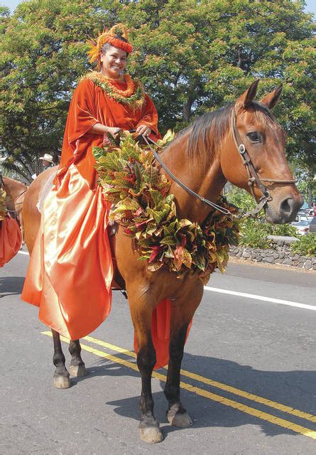 Pa’u queen, princesses present long-standing tradition at King Kamehameha Day parade - West ...