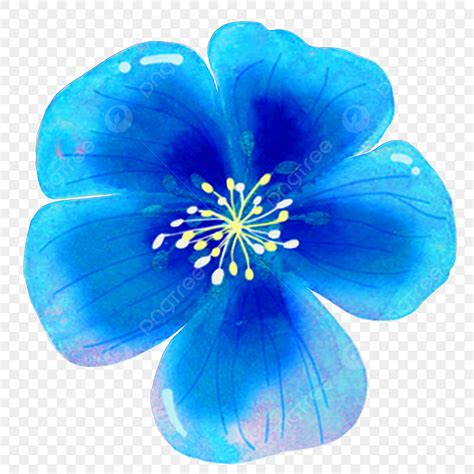 Blue Flower Clipart Png | Best Flower Site