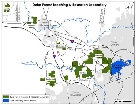 Maps – Duke Forest