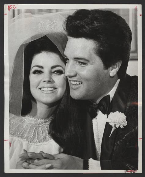 Lot Detail - Elvis and Priscilla Presley Original Wedding Day Wire ...