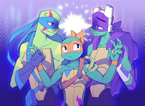 ROTTMNT LEO X MIKEY LEANGEL 💙🧡💙🧡💙🧡 in 2023 | Tmnt mikey, Tmnt 2012, Tmnt comics