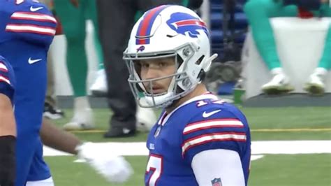 Buffalo Bills quarterback Josh Allen breaks franchise record for ...