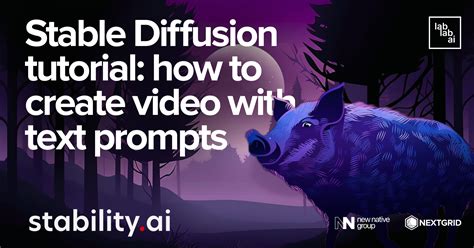 Stable Diffusion tutorial: how to create video with text prompts tutorial
