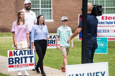 News and Report Daily 螺 Katie Britt leads Alabama GOP Senate primary race, runoff likely