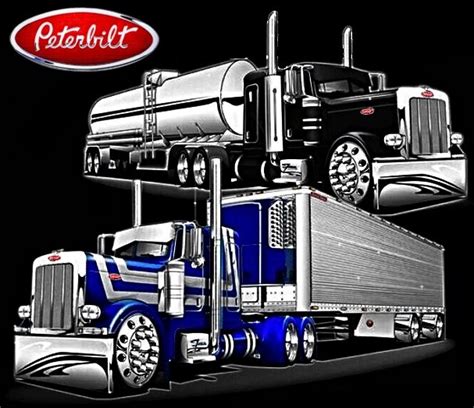 SEMI'S | Big trucks, Peterbilt trucks, Trucks