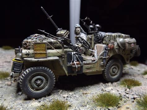 SAS Jeep in 1/35 scale. Special Air Service, Military Modelling ...