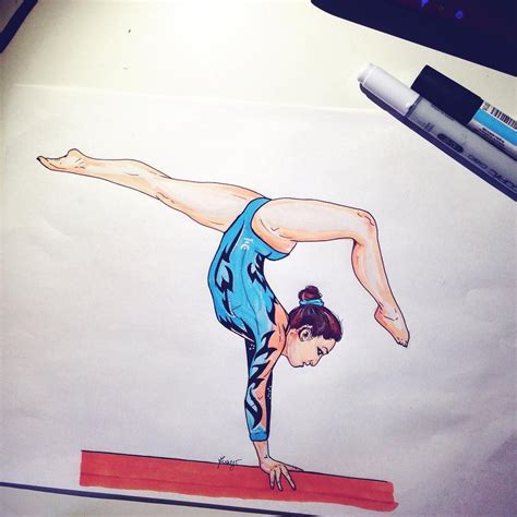 #gymnastics | Desenhos de ballet, Ideias para desenho, Pássaros fofos