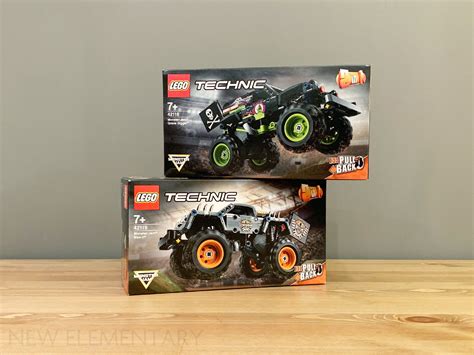 LEGO® Technic review: 42118 Monster Jam Grave Digger & 42119 Monster ...