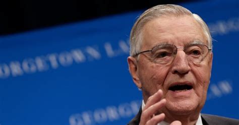 Democrats' 1984 Loser, Walter Mondale, Urges More Refugees