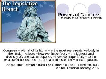 Congressional Powers: The Scope of Congressional Powers | TPT