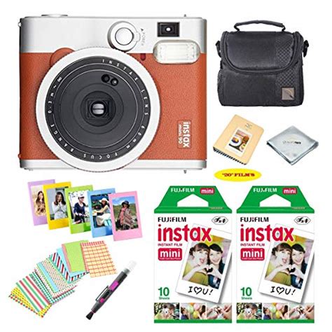 Fujifilm instax mini 90 Instant Film Camera + Fujifilm instax Film 20 ...