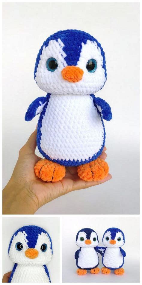 Crochet penguin amigurumi pattern – Free Amigurumi Patterns | Crochet penguin, Crochet animals ...