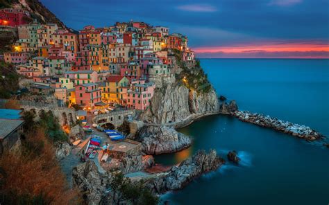 Manarola, Cinque Terre, Italy HD Wallpapers / Desktop and Mobile Images & Photos