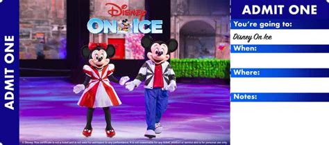 Get your Disney on Ice ticket and experience magical moments!