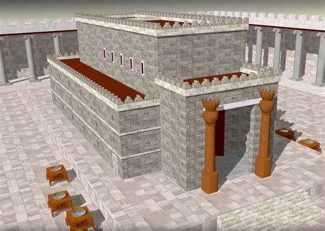 3D model: Solomon’s Temple Explained – Ritmeyer Archaeological Design Temple Design, Church ...