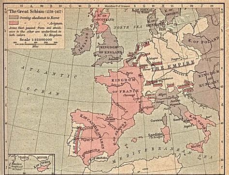 The Great Western Schism timeline | Timetoast timelines