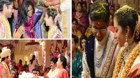 Southern actor Balakrishna's daughter Tejaswini's wedding pics – India TV